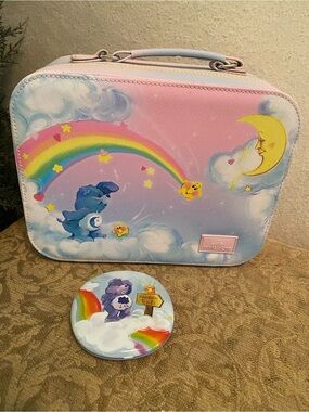Care Bears Make Up Zip Around Case & Make up Mirror